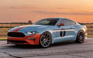 Ford Mustang GT Gulf Heritage by Brown Lee Performance 2019 года